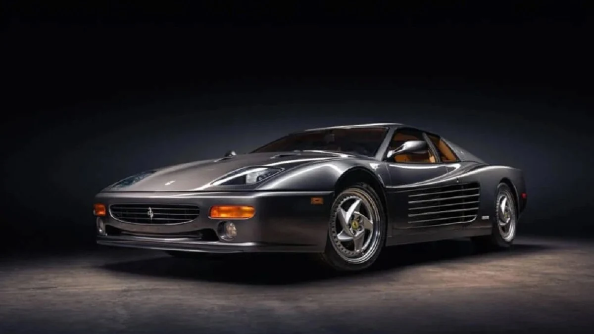 A Rare 1995 Ferrari F512 M In Canna Di Fucile Metallizzato Heads To Auction