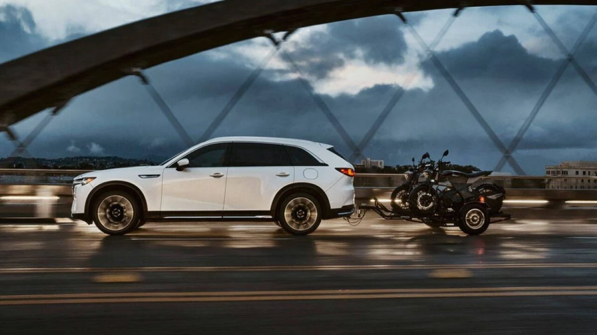 Driving the New Mazda CX-90 Plug-in Electric Hybrid in its Most Premium Trim